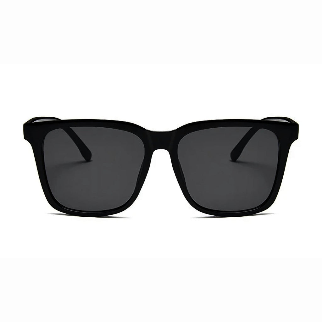 Schwarze Oversized Vintage Sonnenbrille