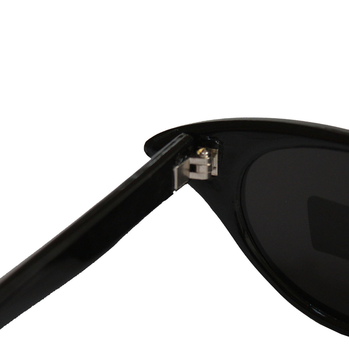 Schwarze Cat-Eye-Sonnenbrille