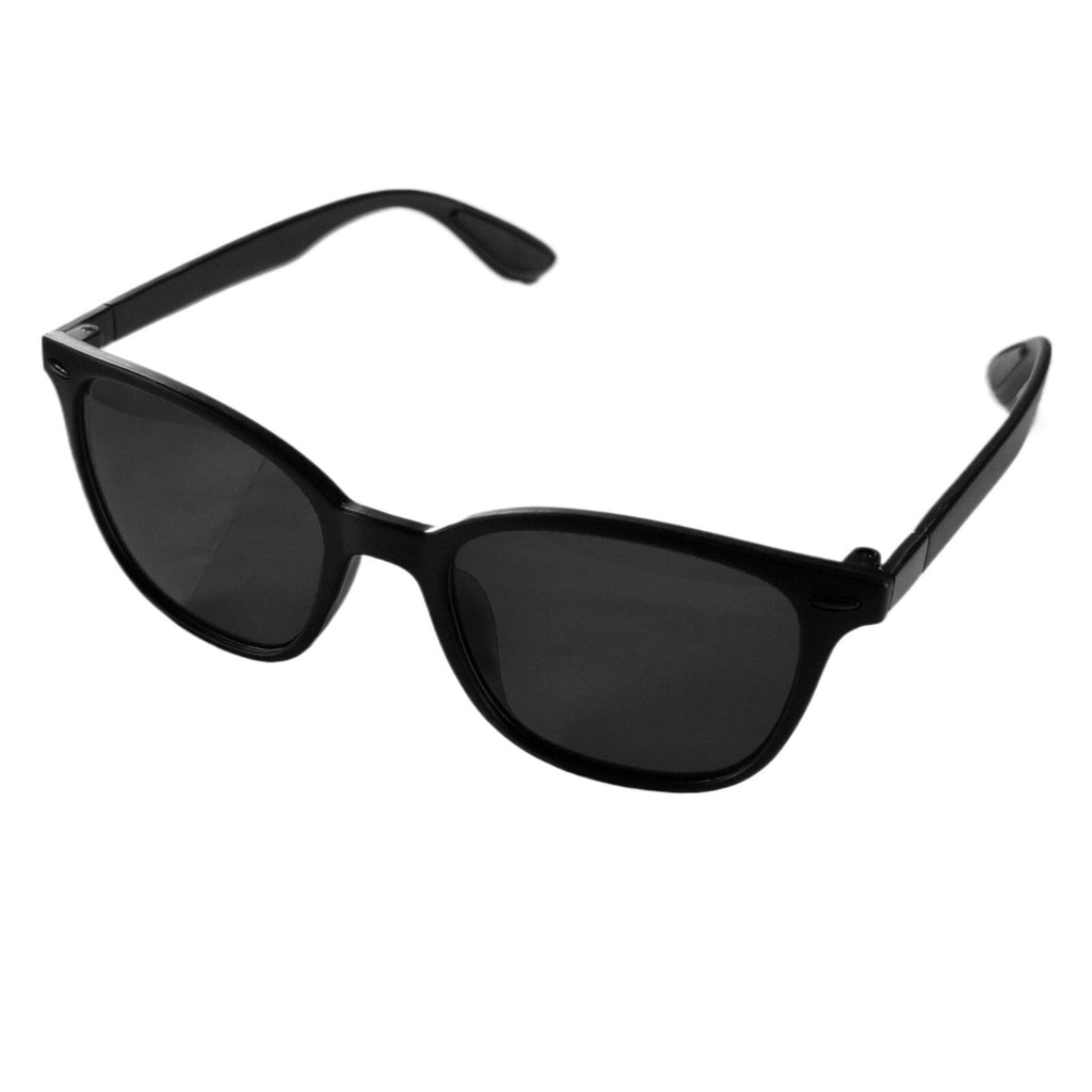 Mattschwarze polarisierte Blues-Brothers-Sonnenbrille