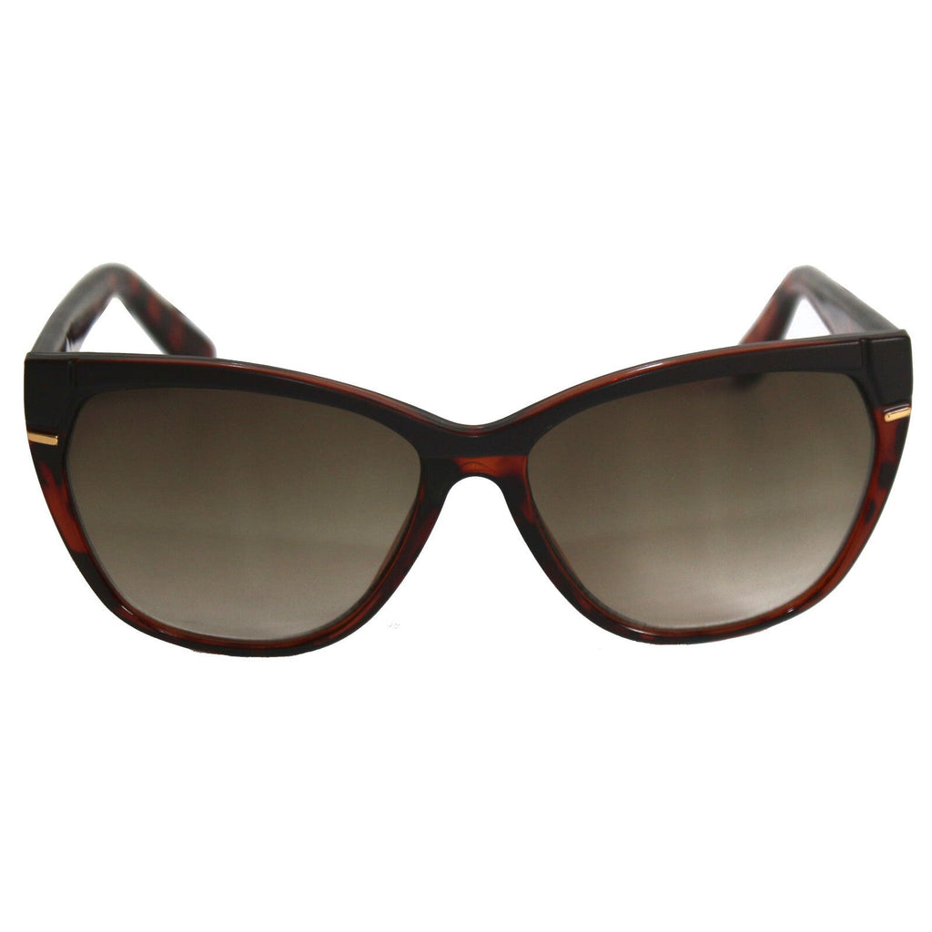 Braune Designer Damen-Sonnenbrille im Tigerlook