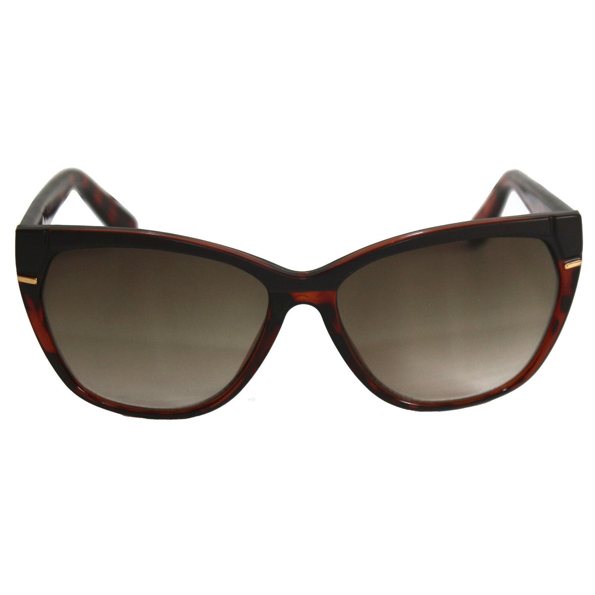 Braune Designer Damen-Sonnenbrille im Tigerlook