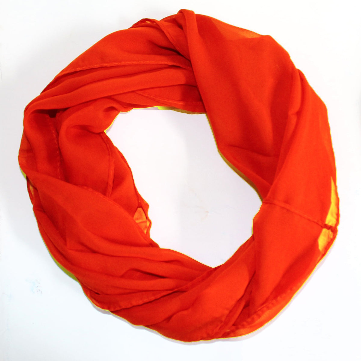 Wunderschöner Loop Schal in Orange von ManuMar - 3KShop.de