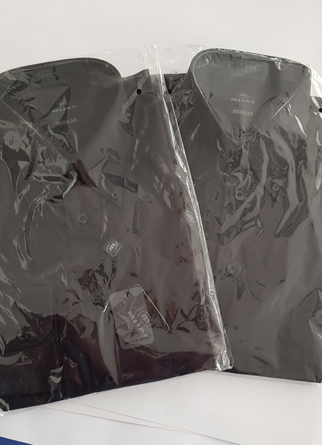 Original Mijas Herren Business Hemd Button-Down Langarm Schwarz Regular Gr. 39 - 3KShop.de