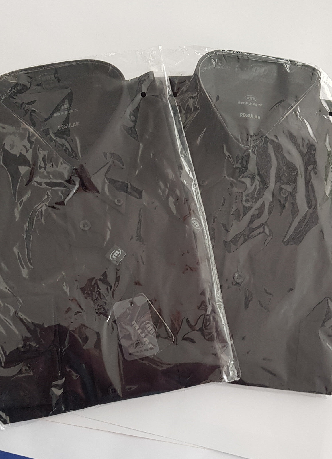 Original Mijas Herren Business Hemd Button-Down Langarm Schwarz Regular Gr. 39 - 3KShop.de