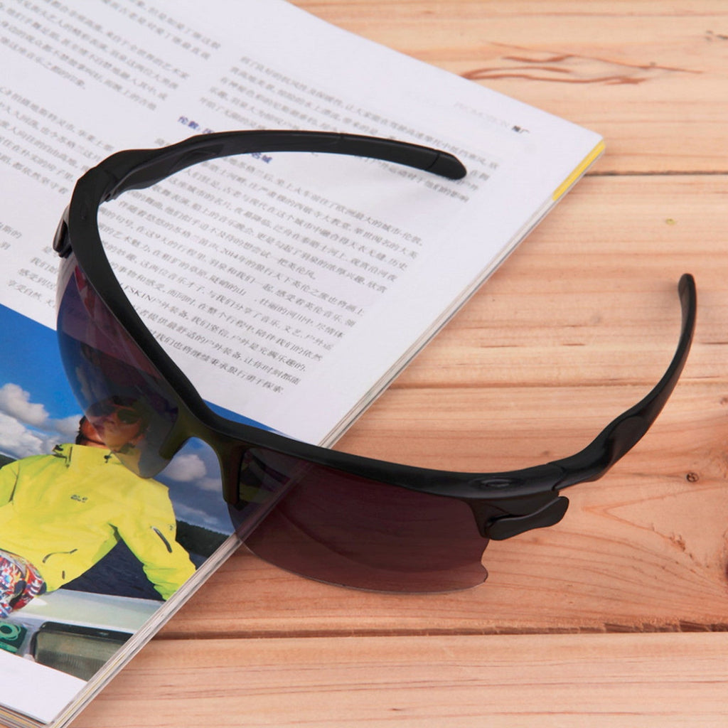 Schwarze Sport-Sonnenbrille X3 für Rennrad