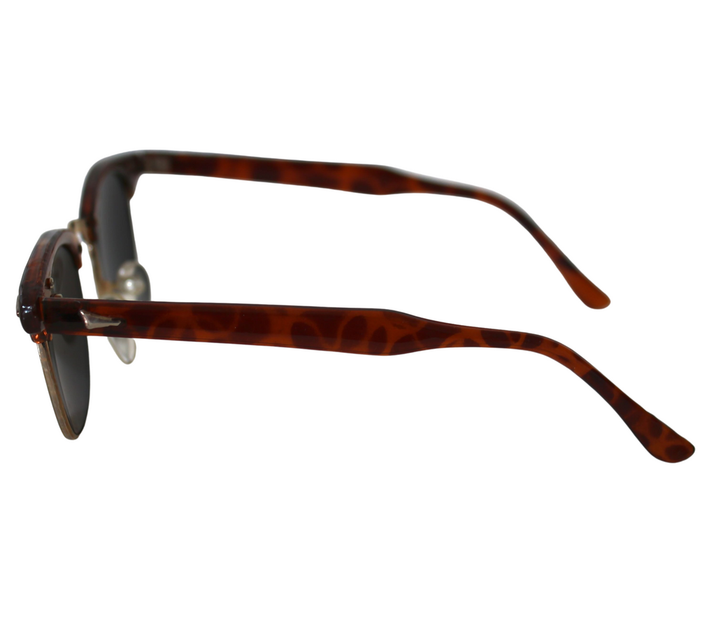 Vintage Sonnenbrille im braunen Tigerlook