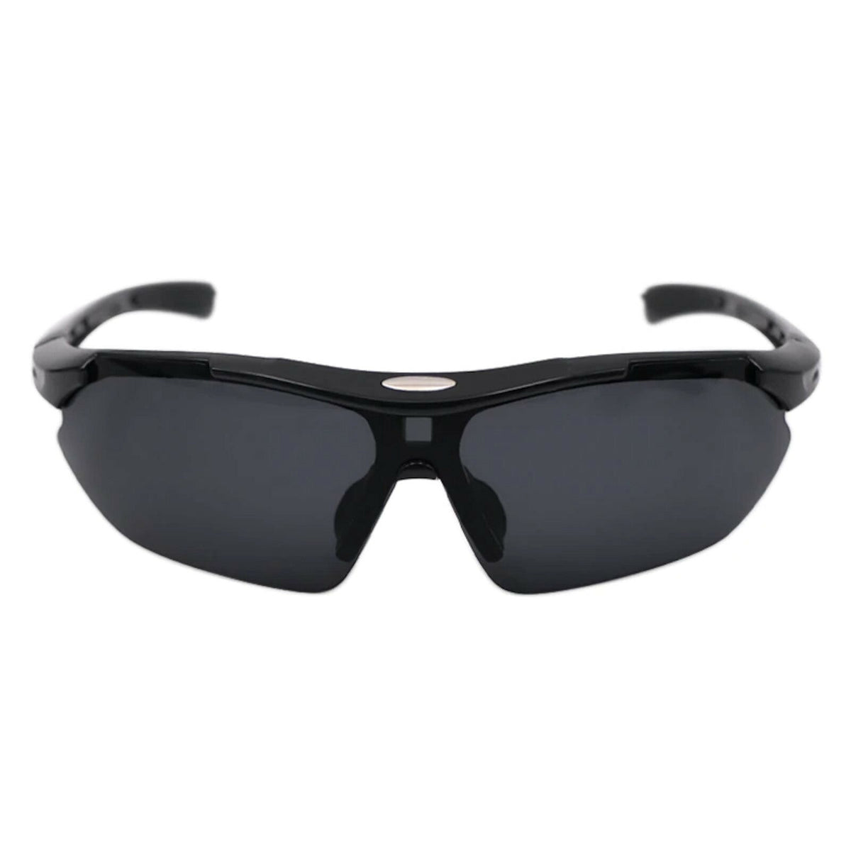 Schwarze polarisierte Sport-Sonnenbrille X4