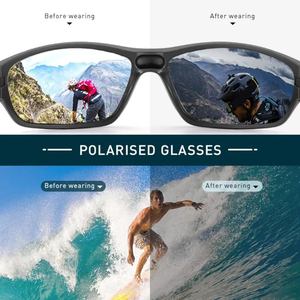 Sport-Sonnenbrille X17 mit blauen Spiegelgläsern