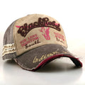 Braune Black Rebel Vintage-Basecap