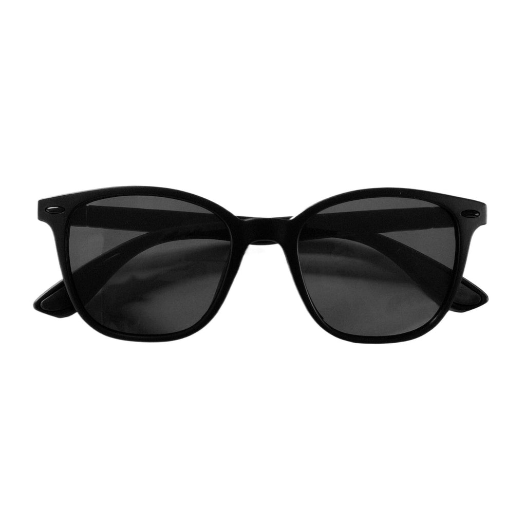 Mattschwarze polarisierte Blues-Brothers-Sonnenbrille