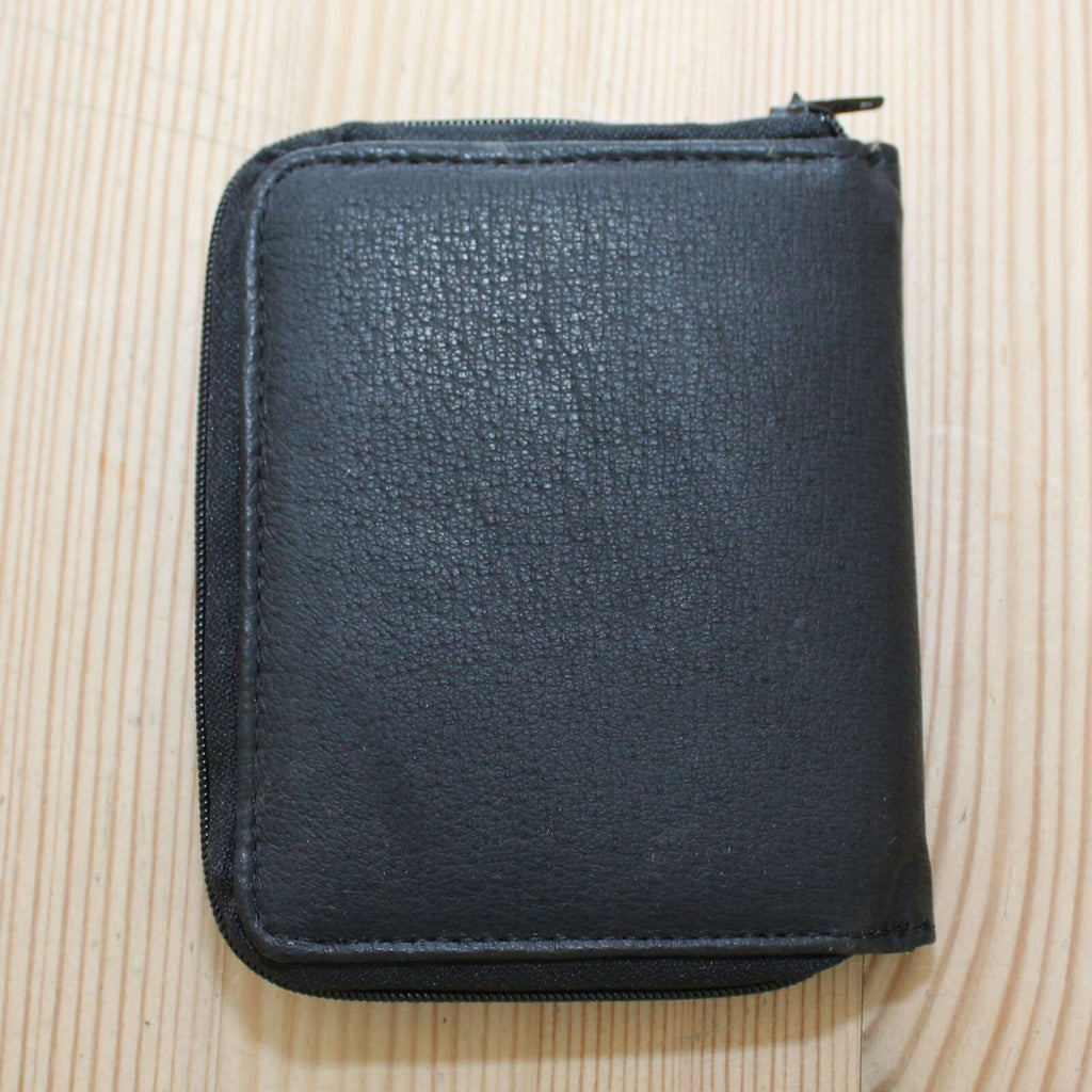 Herren Geldbeutel Portemonnaie Geldbörse Brieftasche Schwarz Rot G1220 - 3KShop.de