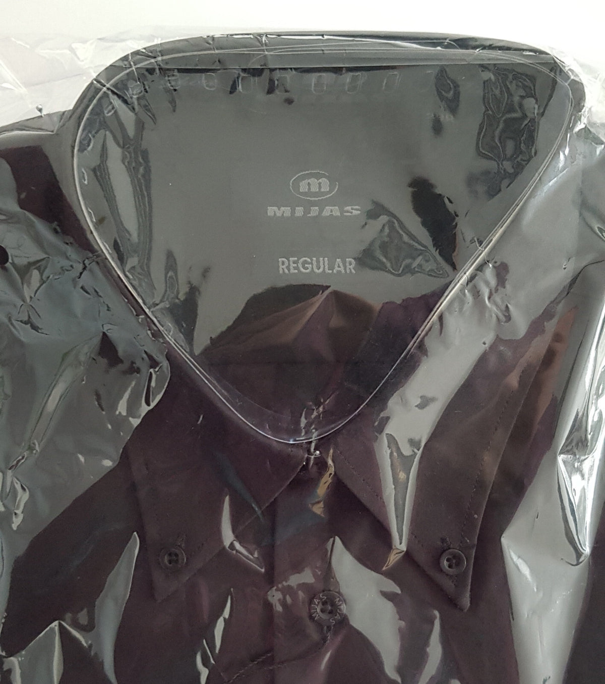 Original Mijas Herren Business Hemd Button-Down Langarm Schwarz Regular Gr. 39 - 3KShop.de