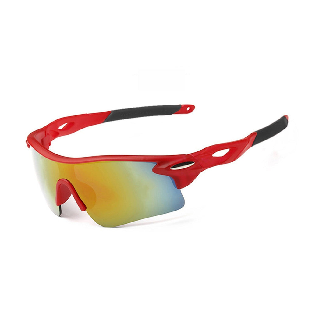 Rote polarisierte Sport-Sonnenbrille X1