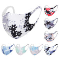 Mundschutz Behelf-Mund-Nasen-Atem-Schutz Maske Wiederverwendbar Waschbar Quadrat - 3KShop.de