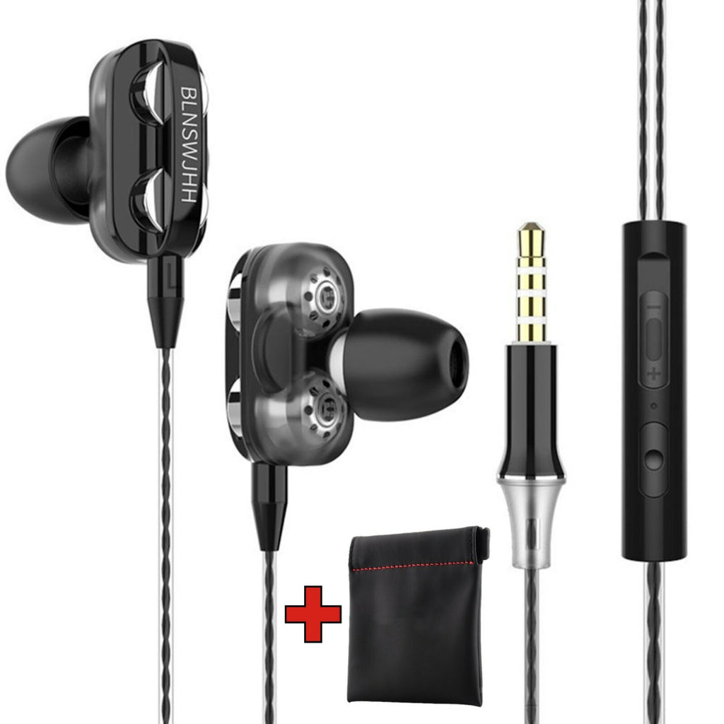 Super Bass In-Ear Doppeltreiber Kopfhörer X12 Ohrhörer Earphone Headset - 3KShop.de