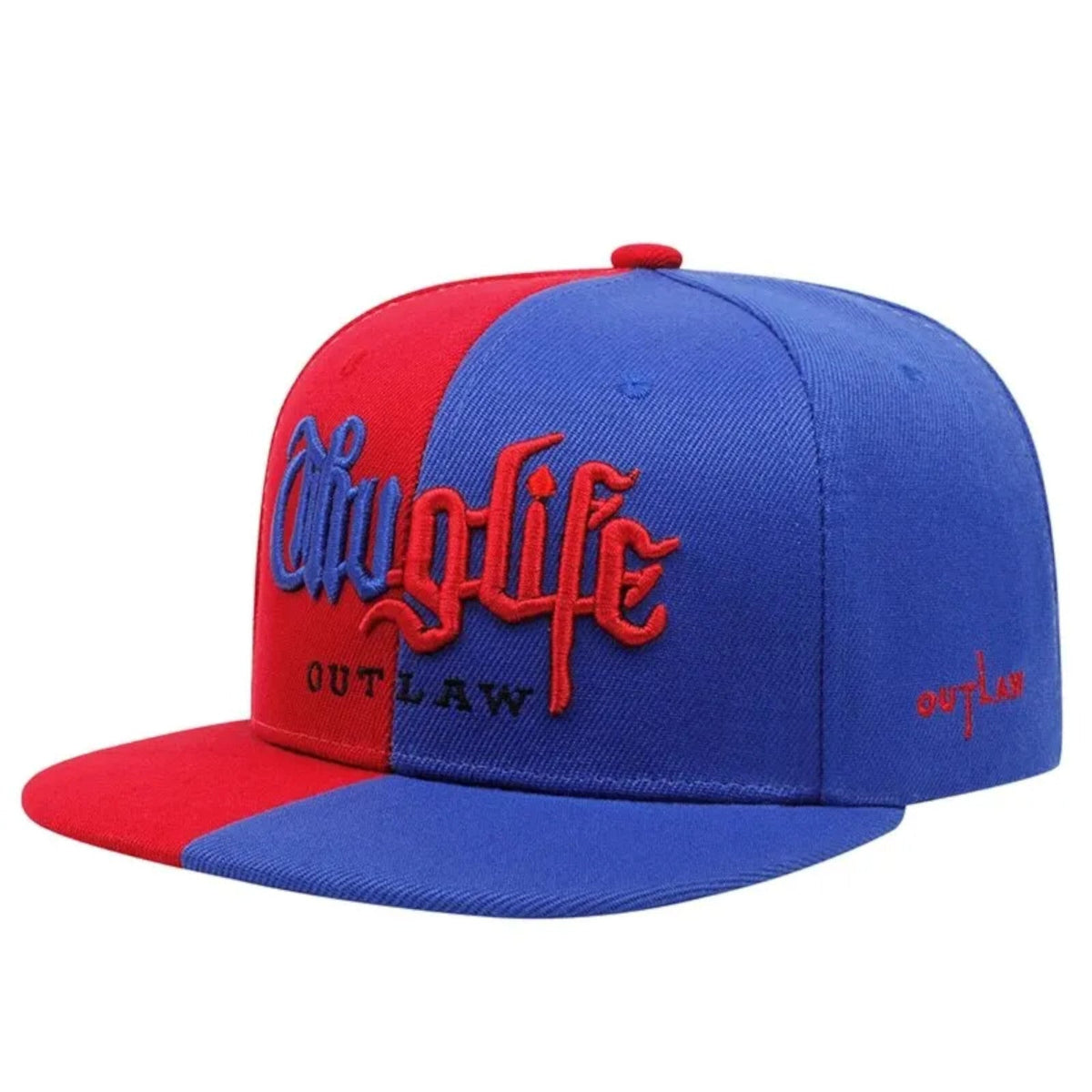 Thuglife Vintage-Basecap aus Baumwolle mit Stickerei