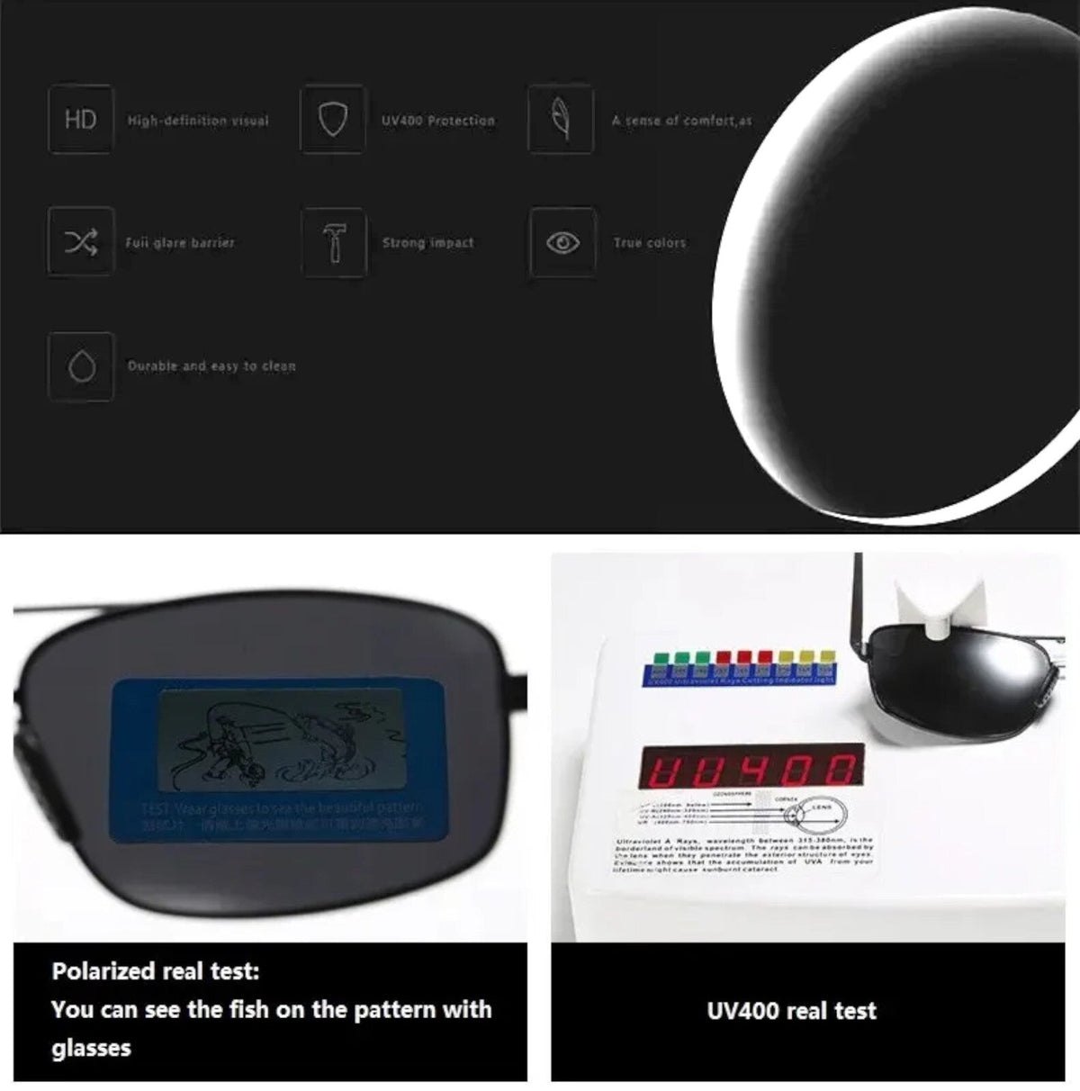 Gunmetal Piloten-Sonnenbrille aus Aluminium-Magnesium