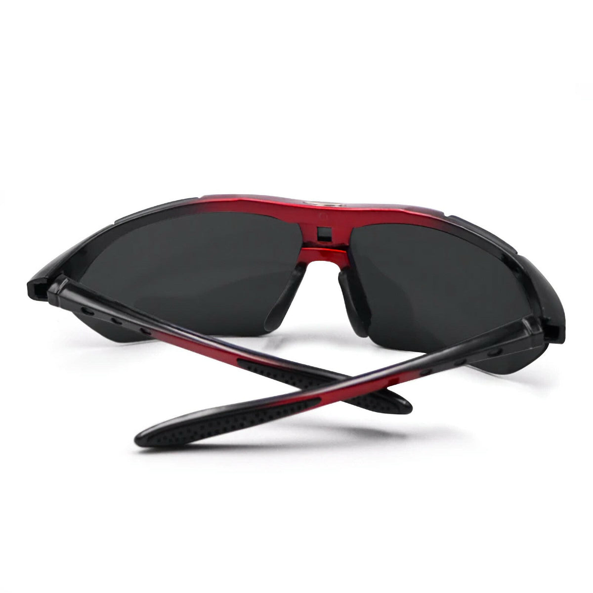 Schwarze polarisierte Sport-Sonnenbrille X4