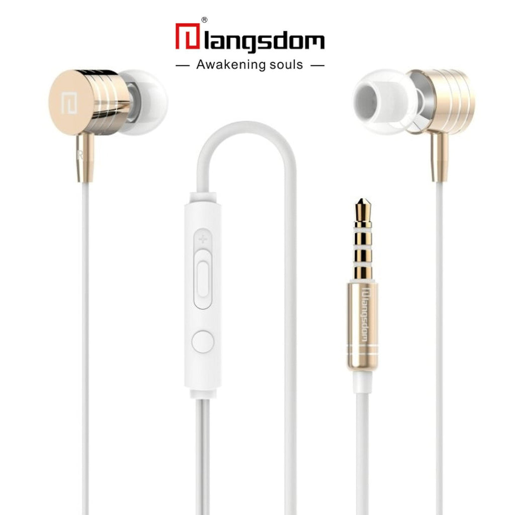 Langsdom i-7 Metall-In-Ear-Headset