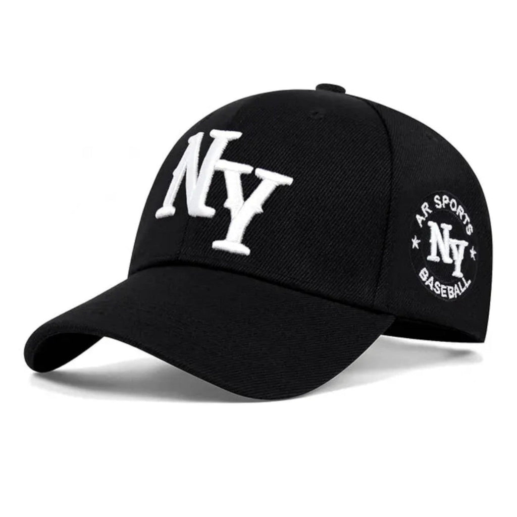 New York Vintage Basecap mit Retro-Stickerei