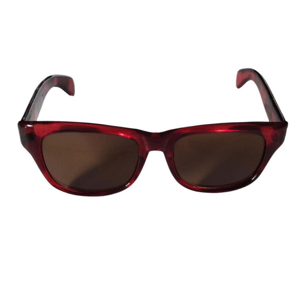 Braune Cat-Eye-Sonnenbrille im Tigerlook