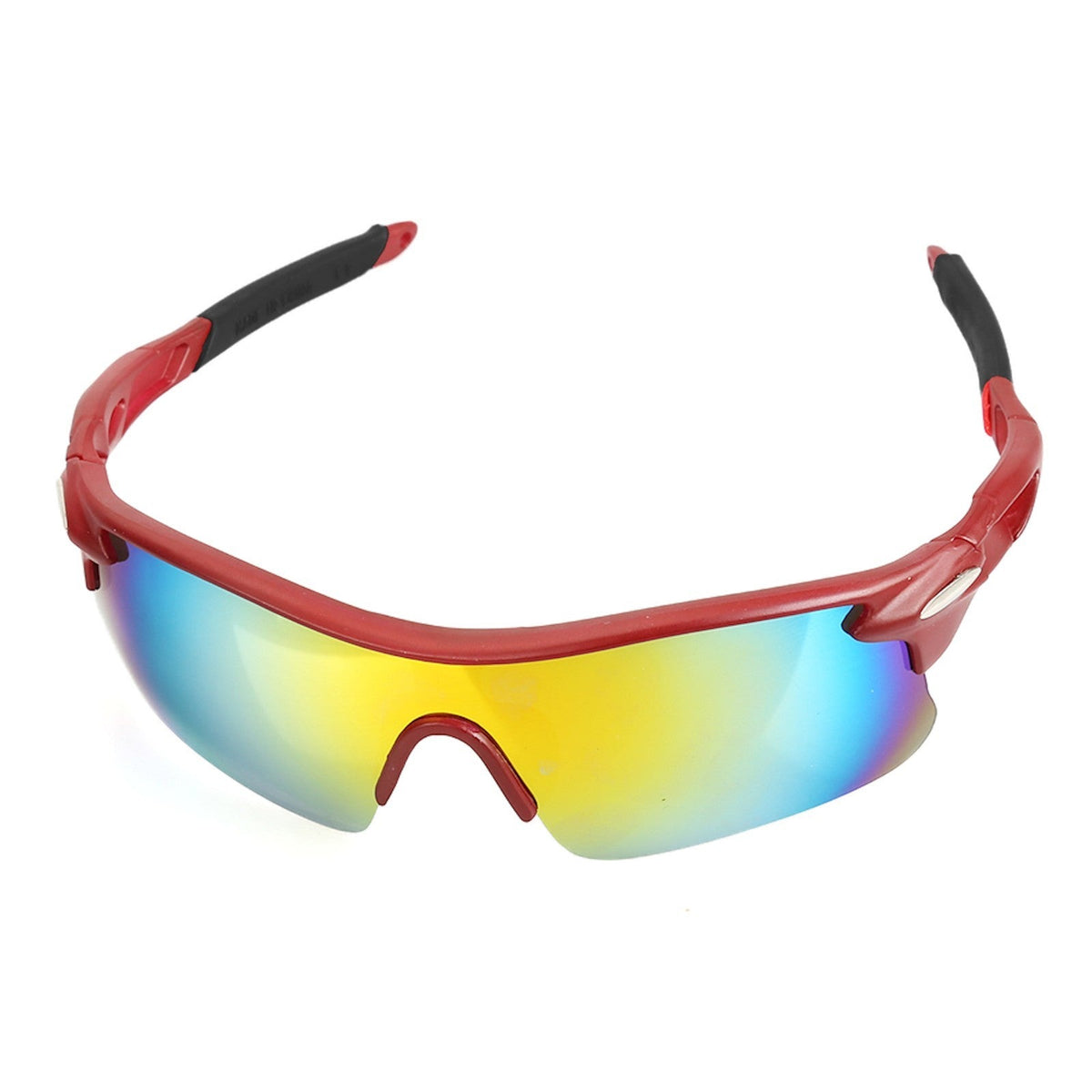 Rote polarisierte Sport-Sonnenbrille X1