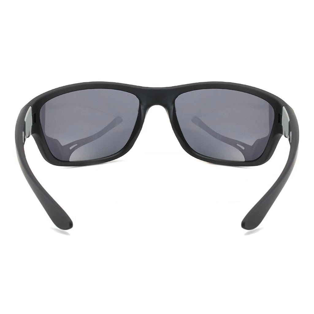 Matt-schwarze polarisierte Sport-Sonnenbrille X15