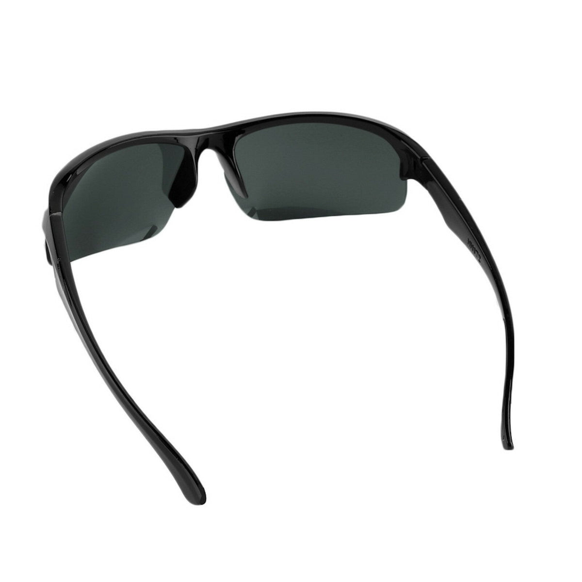 Mattschwarze randlose Matrix-Sonnenbrille