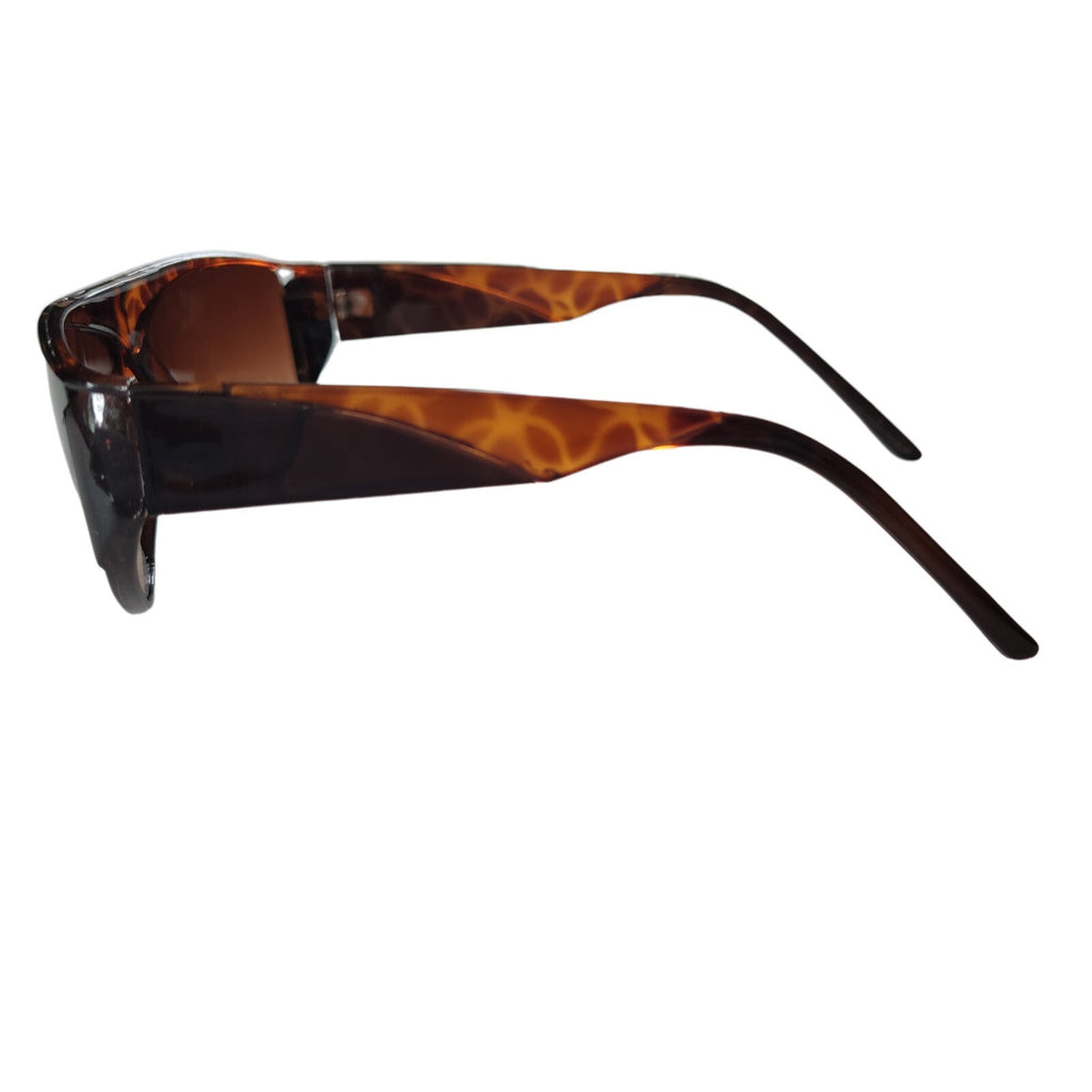 Braun getigerte Designer Damen-Sonnenbrille