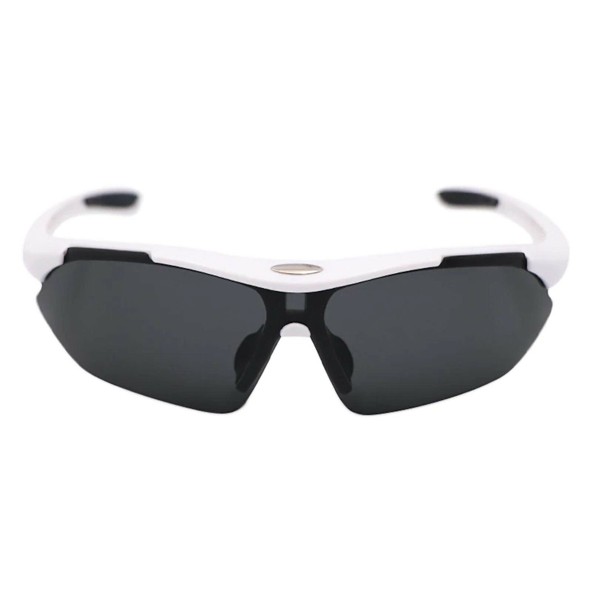 Weiße polarisierte Sport-Sonnenbrille X4