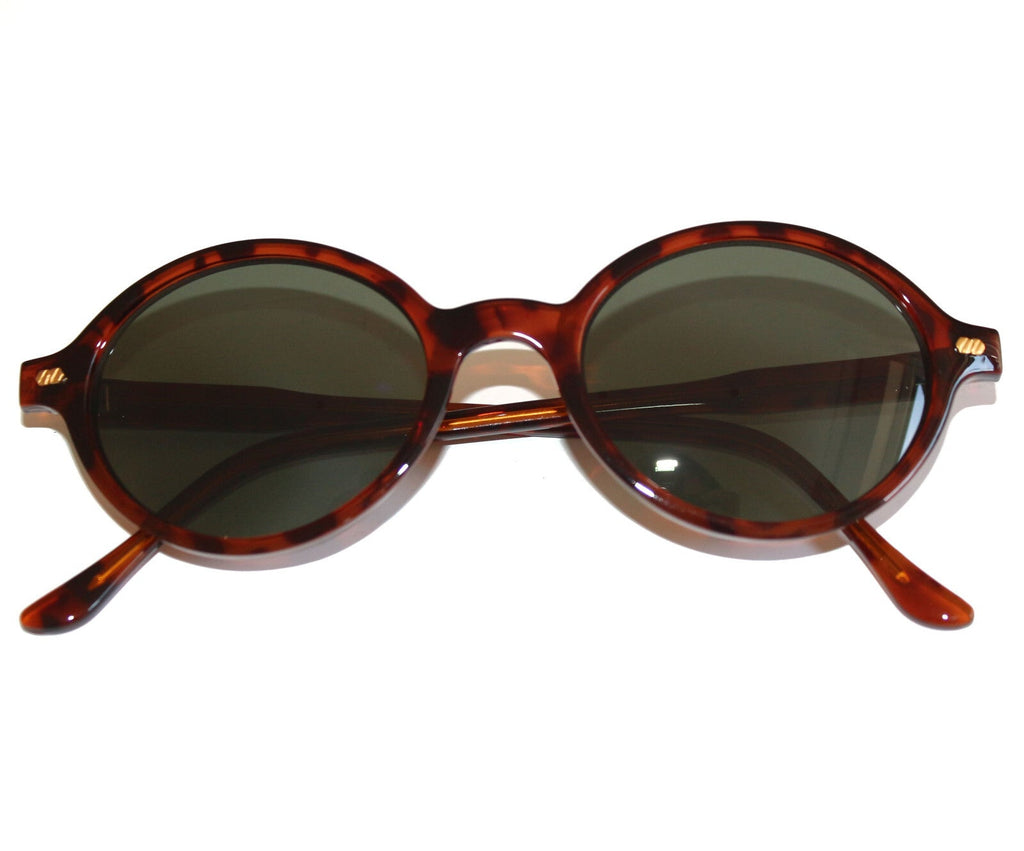 Braun getigerte Designer Damen-Sonnenbrille