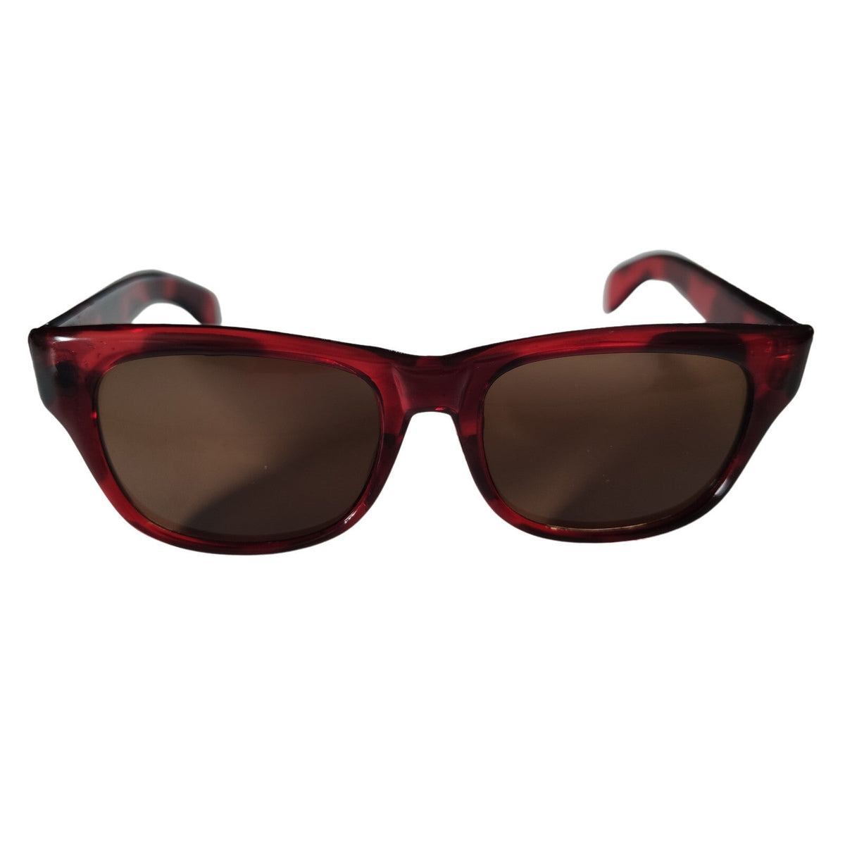 Braune Cat-Eye-Sonnenbrille im Tigerlook