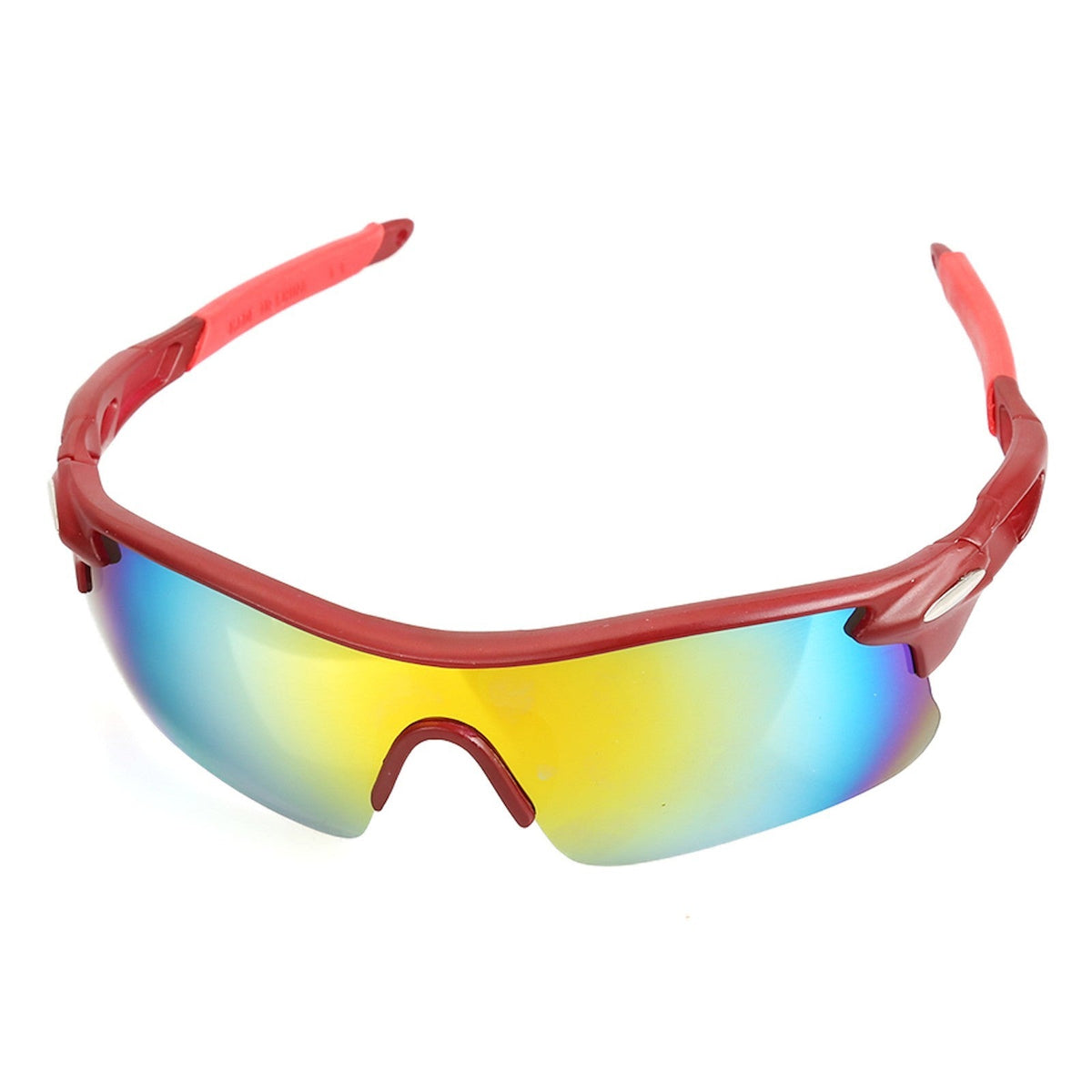 Rote polarisierte Sport-Sonnenbrille X1