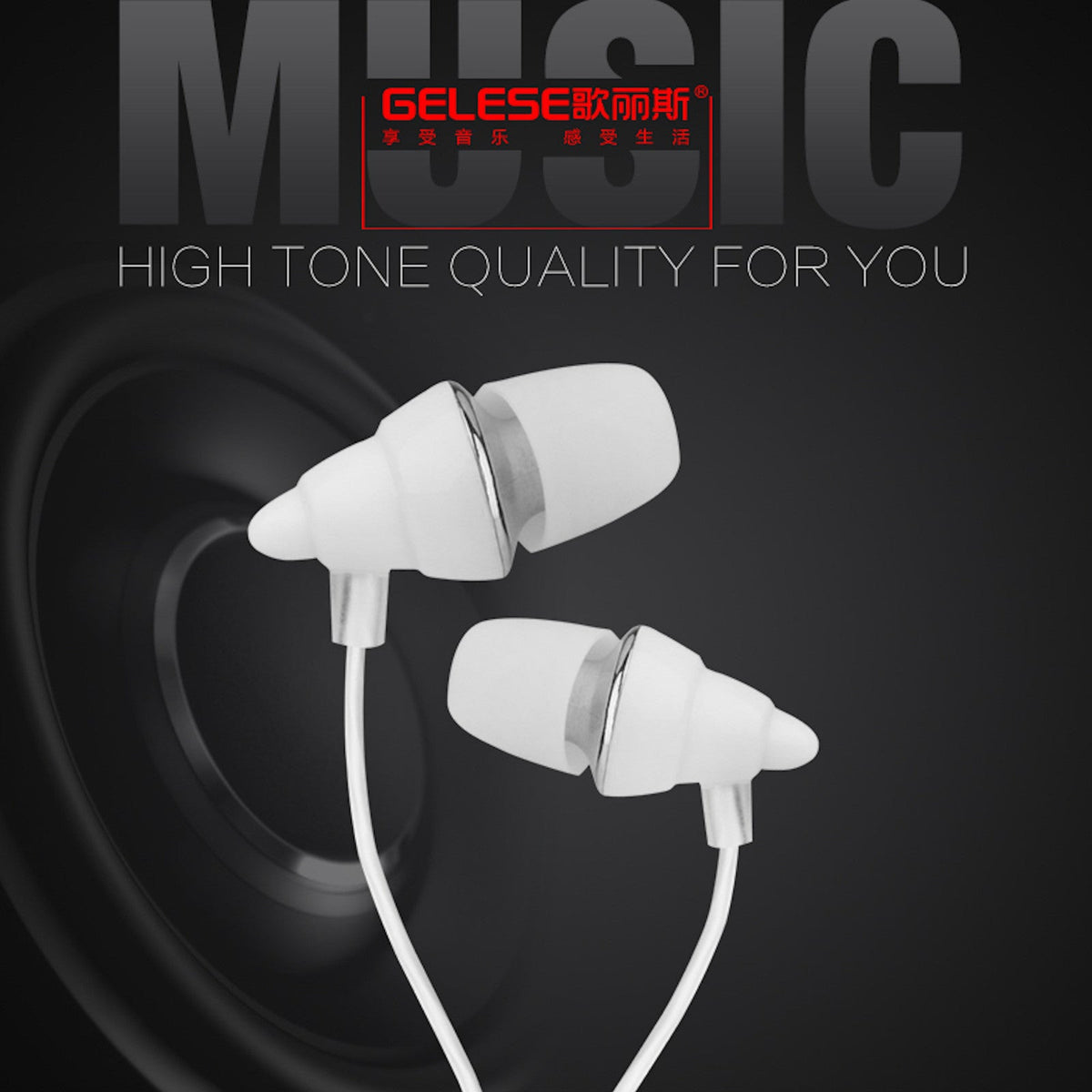3K G28 In-Ear-Headset mit Mikrofon