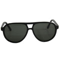 Schwarze Designer Unisex-Sonnenbrille