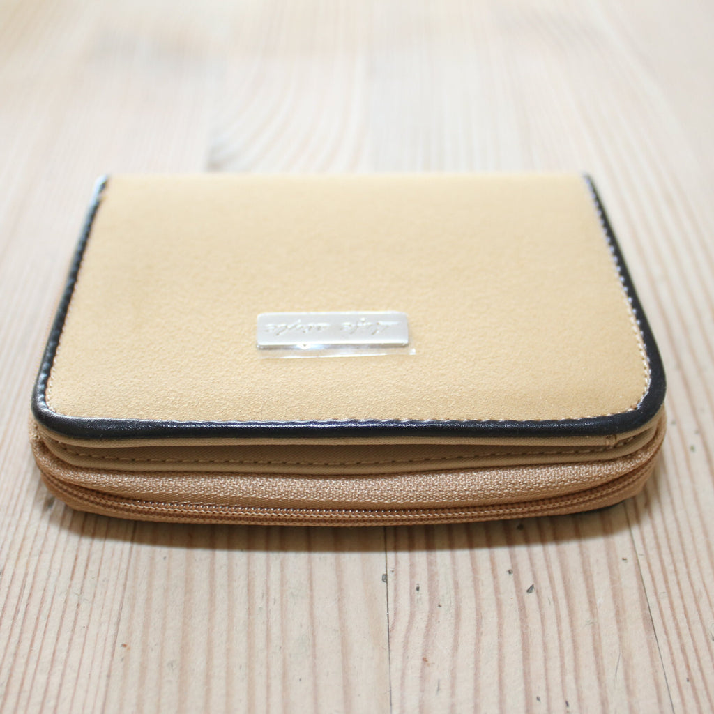 Portemonnaie Geldbörse Brieftasche Lederimitat Beige G2020B - 3KShop.de