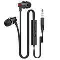 Schwarzes Langsdom JV23 In-Ear-Headset