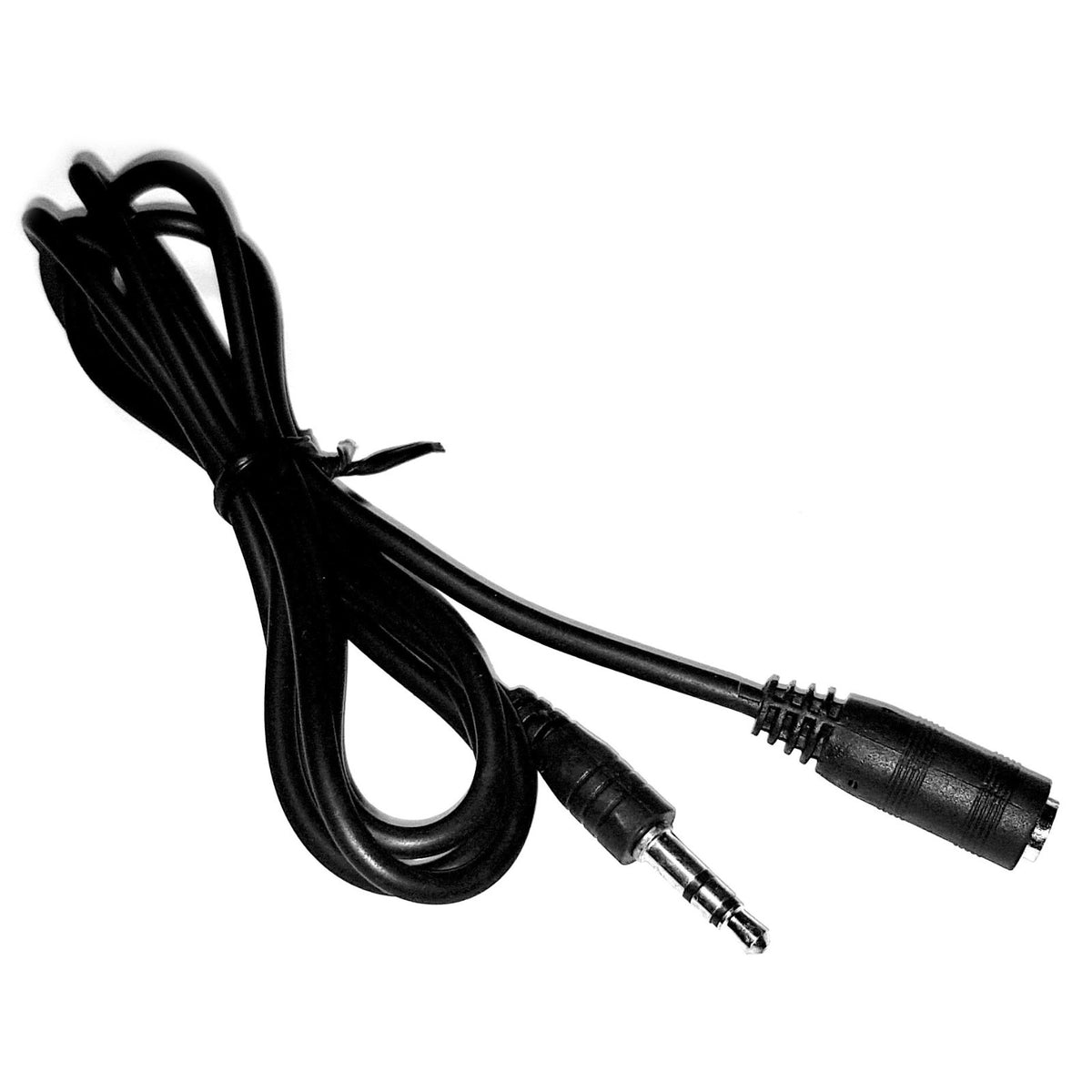 1m Audio Kabel 3,5mm Klinke Verlängerung Verlängerungskabel Klinkenkabel schwarz - 3KShop.de