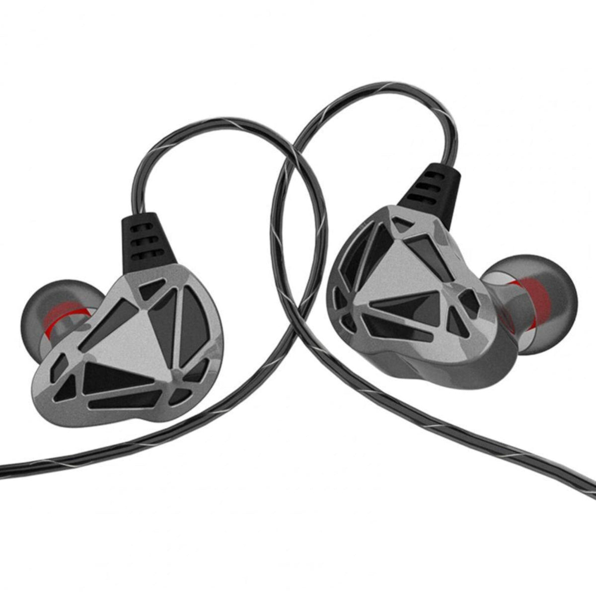 Premium Headset Kopfhörer QKZ-AK7 Pro HiFi In-Ear-Headset Ohrhörer + Hardcase - 3KShop.de
