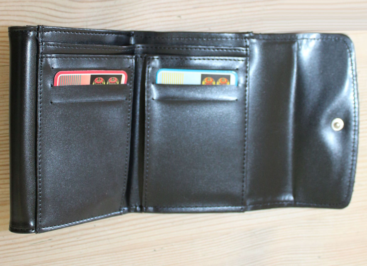 Portemonnaie Geldbörse Brieftasche Schwarz G2010S - 3KShop.de