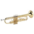 Bb-Trompete aus Messing mit Koffer