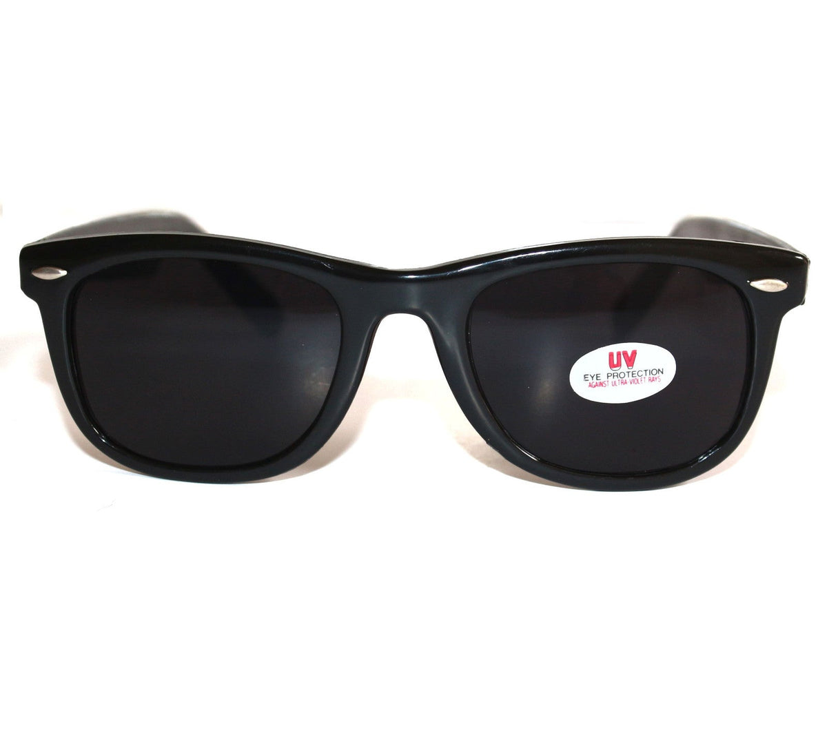 Schwarze Blues-Brothers Sonnenbrille extra-dunkel