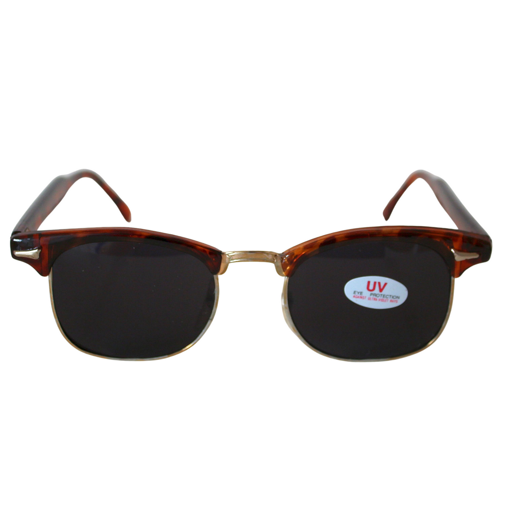 Vintage Sonnenbrille im braunen Tigerlook