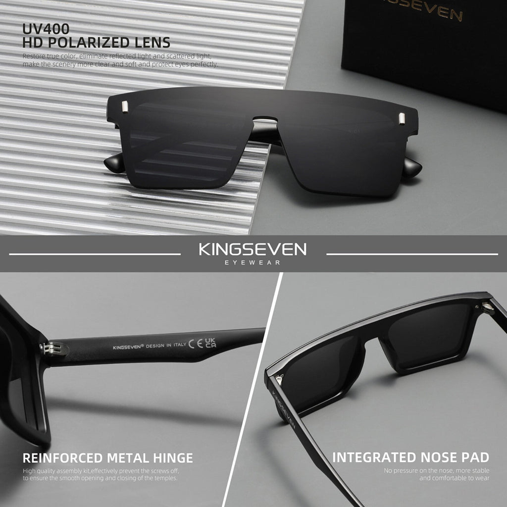 Kingseven LC-792 polarisierte Designer-Sonnenbrille