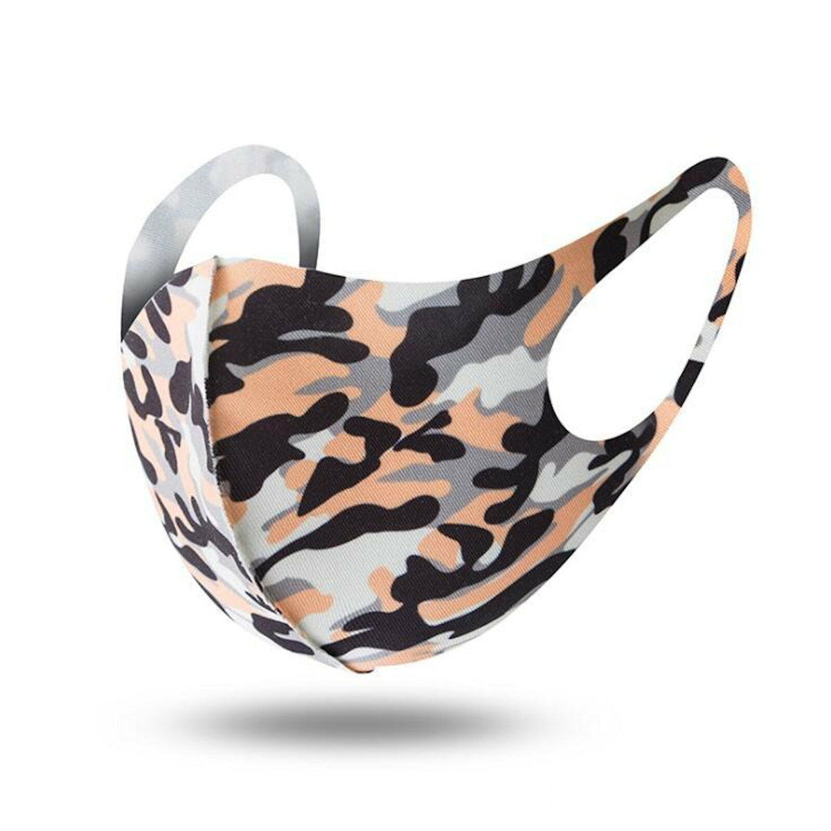 Mundschutz Behelf-Mund-Nasen-Atem-Schutz Maske Waschbar Camouflage - 3KShop.de