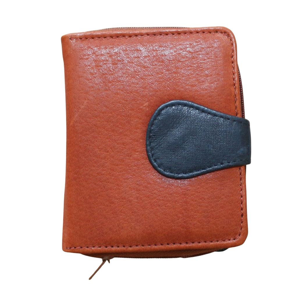 Herren Damen Geldbeutel Portemonnaie Geldbörse Brieftasche Braun Schwarz G1221 - 3KShop.de