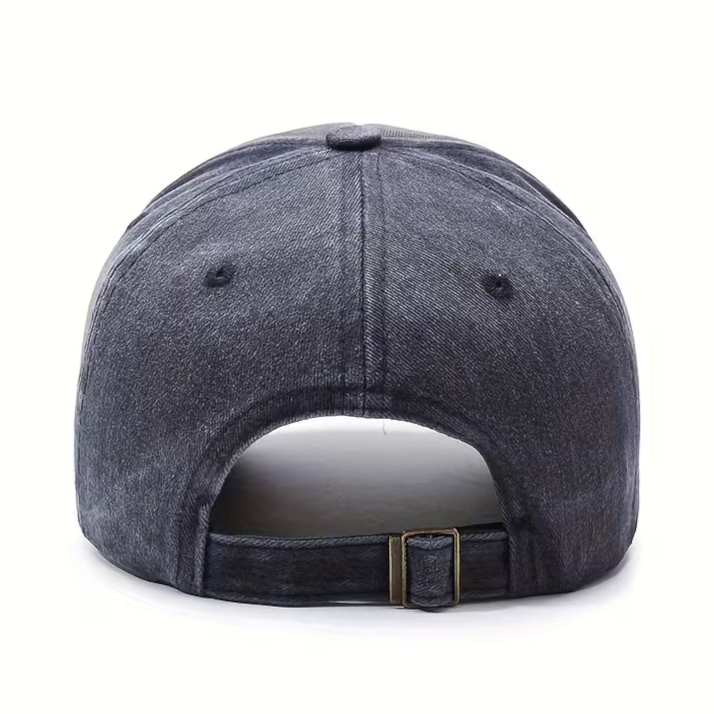 Sharks Vintage-Basecap aus Baumwolle mit Retro-Stickerei