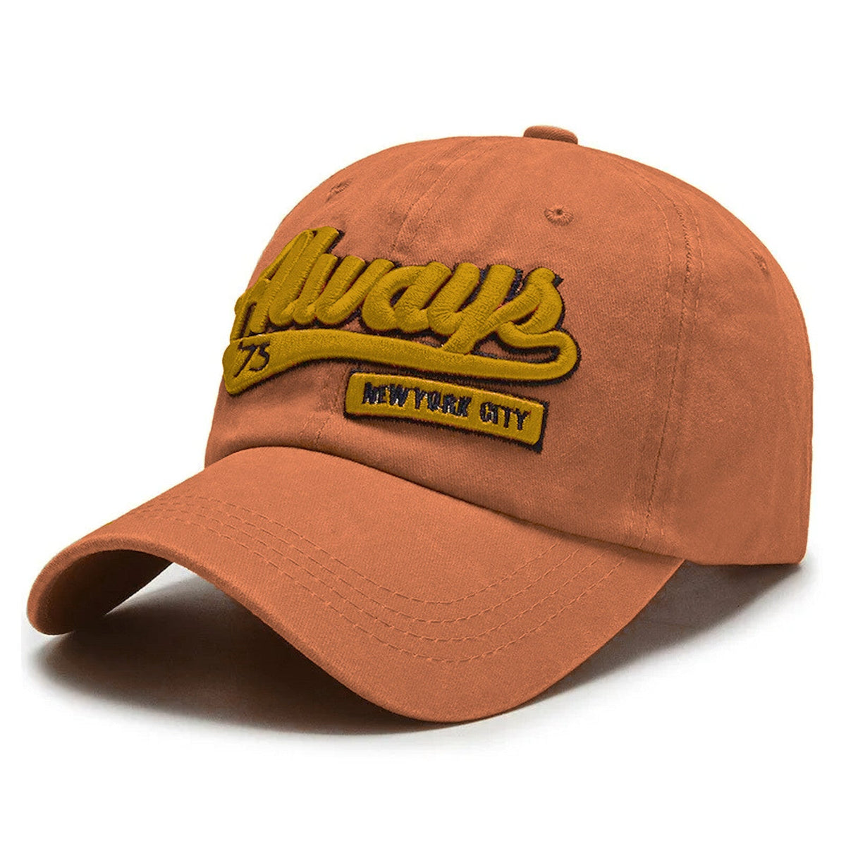 Always Vintage-Basecap aus Baumwolle mit Retro-Stickerei