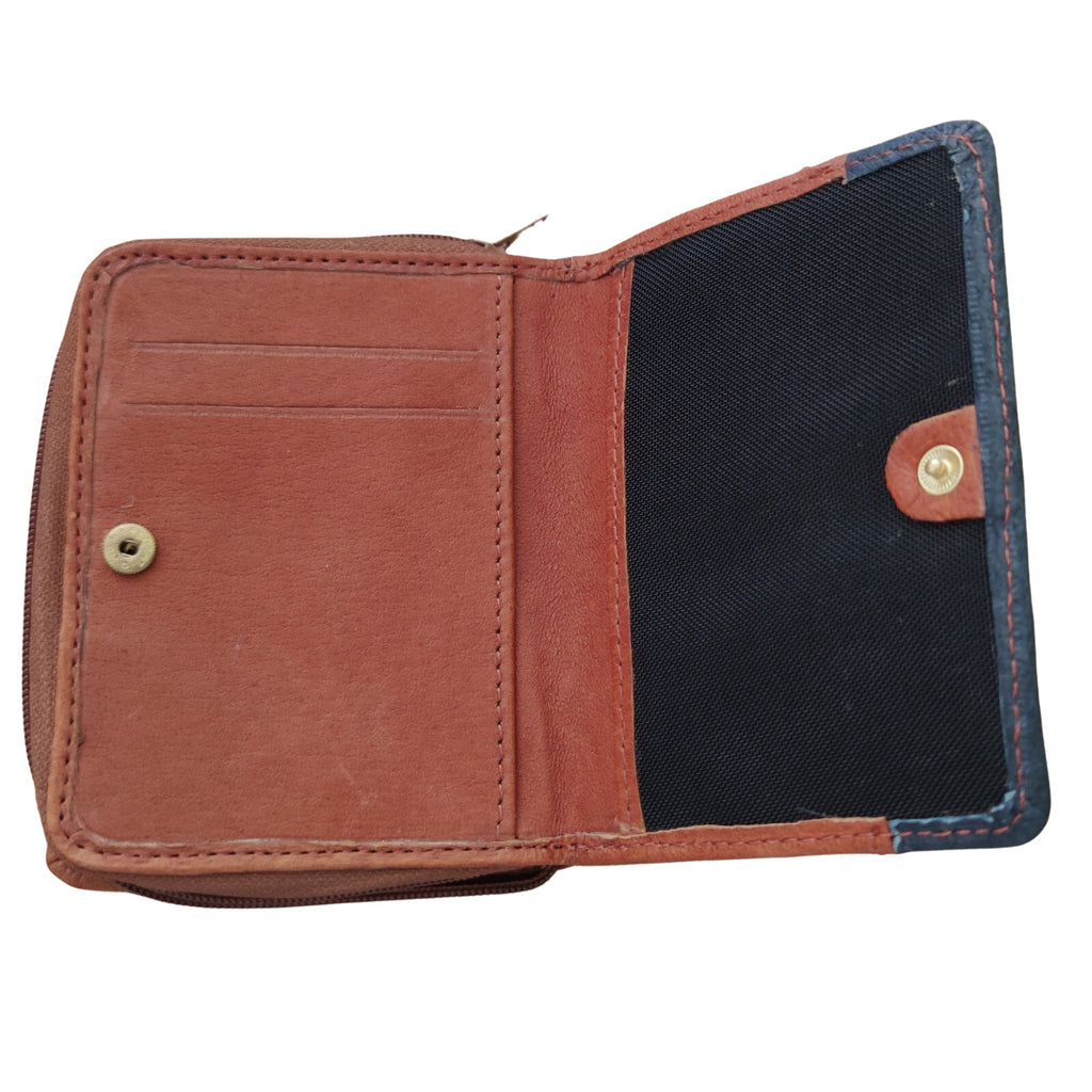 Herren Damen Geldbeutel Portemonnaie Geldbörse Brieftasche Braun Schwarz G1221 - 3KShop.de