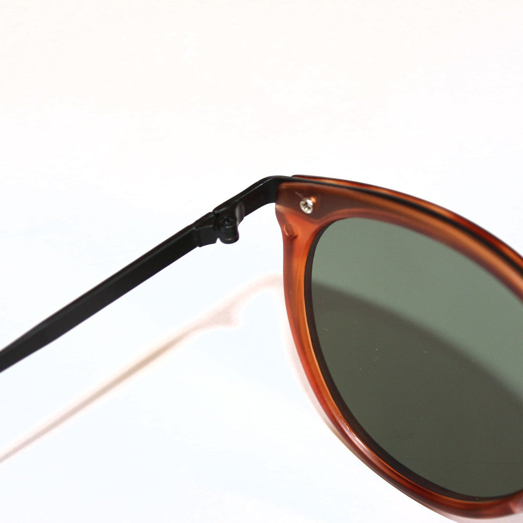 Braune Damen-Sonnenbrille im Tigerlook